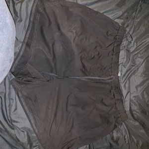 SHEIN plus size black shorts